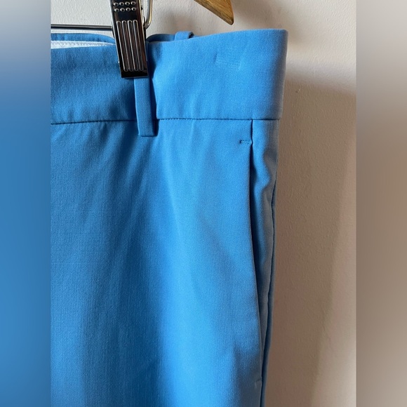 Theory Blue Virgin Wool Dress Pants Size 12 - Picture 6 of 13